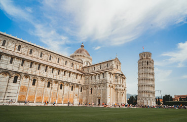 Fototapeta premium piazza dei miracoli pisa
