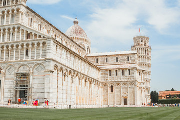 Obraz premium piazza dei miracoli pisa