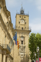 16th Century Clock Tower, Aix en Provence, France