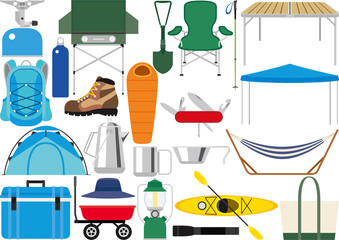 アウトドアグッズ　セット