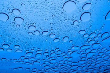 サンルーフの雨滴
