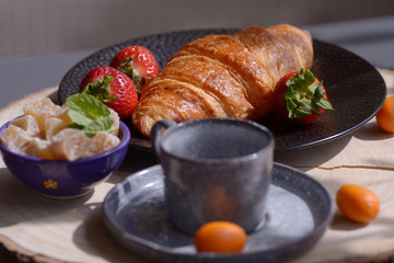 croissant-fraise