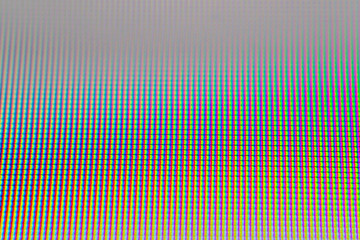 Macro shot of LED television panel