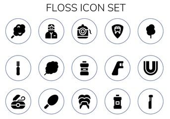 floss icon set
