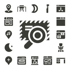 contemporary icon set