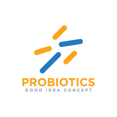 Bacteria Logo design Vector Template