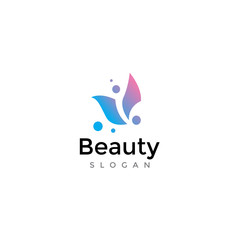 Fototapeta premium beauty, spa, salon logo. modern icon, symbol illustration vector
