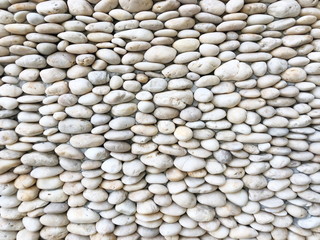 Pattern of decorative stone wall background.