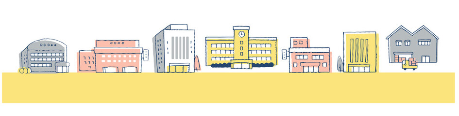 街並み　ビル街