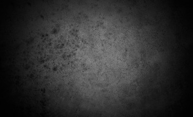 Old wall texture cement dark black gray  background abstract grey color design are light with white gradient background.