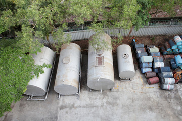 Storage Tanks for petroleum factory
