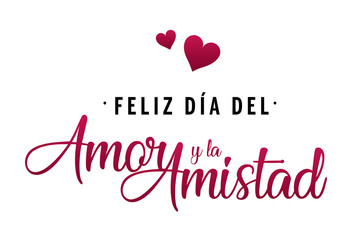 Feliz día del amor y la amistad