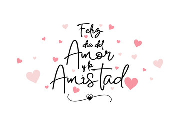 Feliz día del amor y la amistad