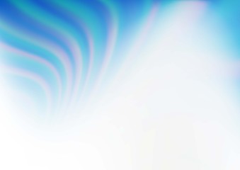 Obraz premium Light BLUE vector bokeh pattern. Colorful abstract illustration with gradient. The background for your creative designs.
