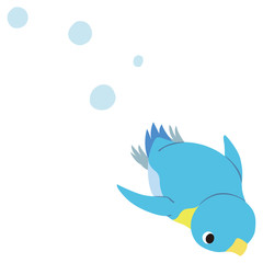 シンプルなペンギンのイラスト