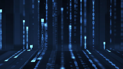 big data visualization, grid data driven technology futuristic digital background Social network or business analytics representation