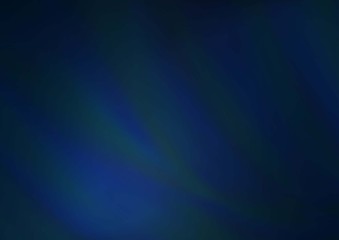 Dark BLUE vector blurred bright pattern. Colorful illustration in blurry style with gradient. A completely new template for your design.