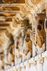 Fototapeta premium Detail of the fortification decoration in Zadar, Croatia