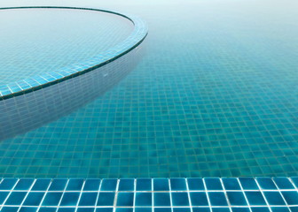 Close up Swimming Pool Detail