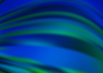 Dark BLUE vector bokeh and colorful pattern. Glitter abstract illustration with an elegant design. The background for your creative designs.