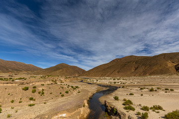 Unterwegs mit dem Auto in Chile.