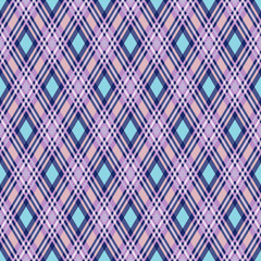 Rhombic seamless pattern in pale hues