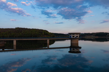 Dhünntalsperre im Bergischen Land