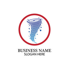 Tornado symbol vector illustration