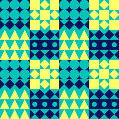 bauhaus color pattern