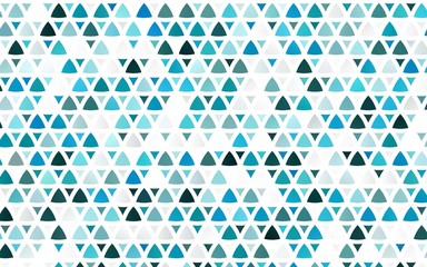 Fototapeta na wymiar Light BLUE vector seamless backdrop with lines, triangles. Triangles on abstract background with colorful gradient. Pattern for design of fabric, wallpapers.