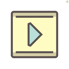 Video file icon