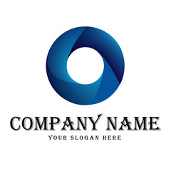 3D business logo for company