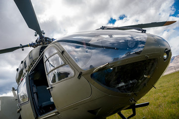 Fototapeta na wymiar Helicoopter UH-72A