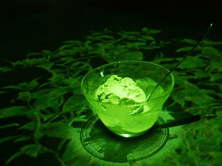 green tea ice cream
