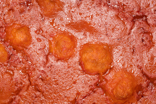 Polpette al sugo - dettaglio