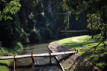 bridge at Phu Sang National Park, Phayao, Thailand