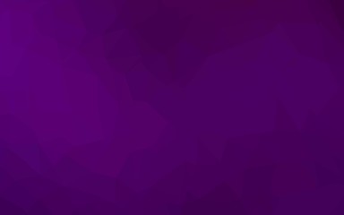 Dark Purple vector low poly layout. An elegant bright illustration with gradient. Textured pattern for background.