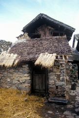 Fototapeta na wymiar House in Bei Village in Dali, Yunnan Province, People's Republic of China
