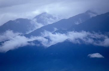 Cangshan Mountains in Dali, Yunnan Province, People's Republic of China