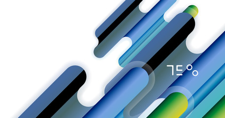 Abstract liquid lines geometric background