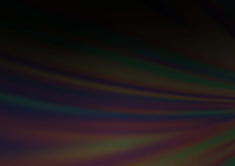 Dark Silver, Gray vector glossy bokeh pattern. Colorful abstract illustration with gradient. The background for your creative designs.