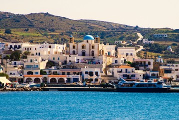 Naklejka premium Landscape of Lipsi island, Greece