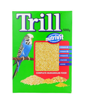 Box Of Trill Nutrivit Complete Budgerigar Bird Seed Grains With Added Vitamins