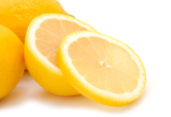 Fresh lemon fruit.