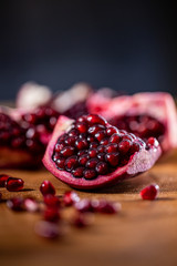 Pomegranate & seeds