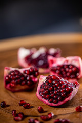 Pomegranate & seeds