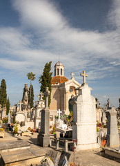 schöner alter Friedhof in Spanien