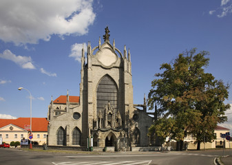 Church of the Assumption of Our Lady and Saint John the Baptist in Kutna Hora. Czech Republic