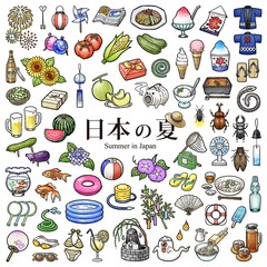 Summer in Japan　夏の風物詩セット
