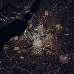 Map Bristol city. United Kingdom - 338324862